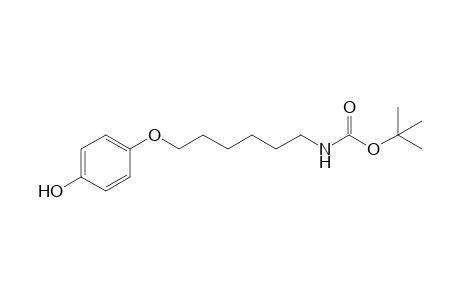 Tert-Butyl-N-6-(4-hydroxyphenyloxy)hexylcarbamate