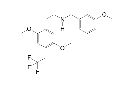 2-(2,5-Dimethoxy-4-(2,2,2-trifluoroethyl)phenyl])-N-(3-methoxybenzyl)ethan-1-amine