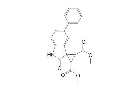 trans-2,3-Dihydrospiro[2,3-dicarbomethoxycyclopropane]-5'-phenyl-3'-hydroindol-2'-one