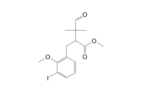 METHYL-2-(2-IODO-3-METHOXYBENZYL)-3,3-DIMETHYL-4-OXOBUTANOATE