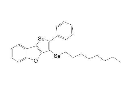 3-(Octylselanyl)-2-phenylbenzo[b]selenopheno[2,3-d]furan