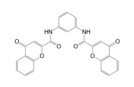 4H-1-benzopyran-2-carboxamide, 4-oxo-N-[3-[[(4-oxo-4H-1-benzopyran-2-yl)carbonyl]amino]phenyl]-