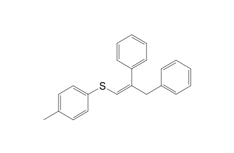 2-(p-Methylphenylthio)-1-phenyl-1-benzylethene