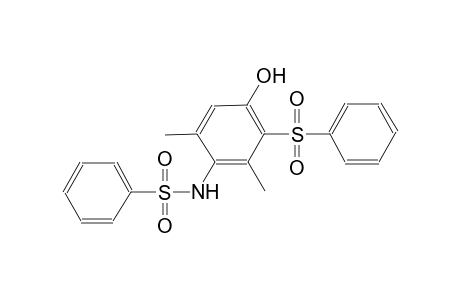 N-(3-besyl-4-hydroxy-2,6-dimethyl-phenyl)benzenesulfonamide