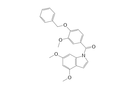 1-(4'-Benzoyl-3'-methoxybenzoyl)-4,6-dimethoxyindole