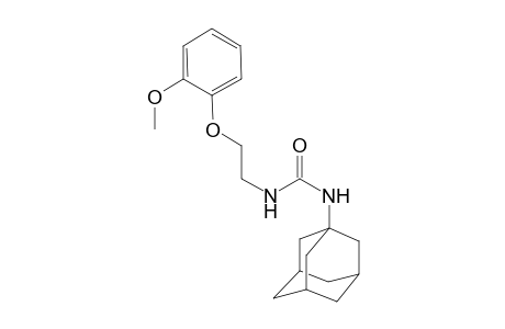 Urea, N-[2-(2-methoxyphenoxy)ethyl]-N'-tricyclo[3.3.1.1(3,7)]dec-1-yl-