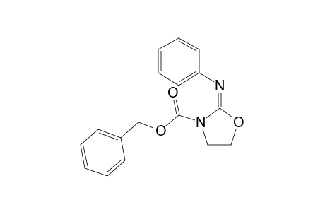 N-Benzyloxycarbonyl-2-phenyliminooxazolidine