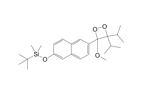 4,4-Diisopropyl-3-methoxy-3-[6-(tert-butyldimethylsiloxy)-2-naphthyl]-1,2-dioxetane
