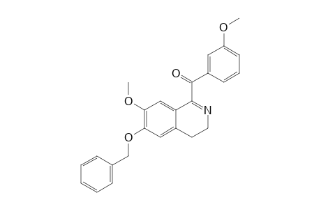 1-BENZOYL-6-BENZYLOXY-7,3'-DIMETHOXY-3,4-DIHYDROISOQUINOLINE