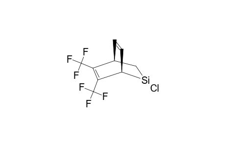 5,6-BIS-(TRIFLUOROMETHYL)-2-CHLORO-2-SILABICYCLO-[2.2.2]-OCTA-5,7-DIENE