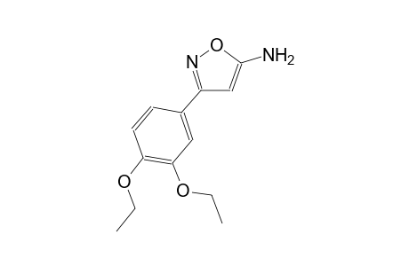 3-(3,4-diethoxyphenyl)-5-isoxazolamine