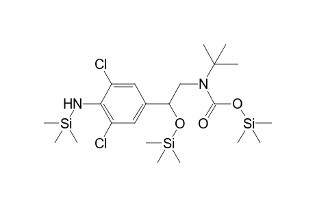 Clenbuterol, N-(TMS-oxycarbonyl), N',O-bis-TMS