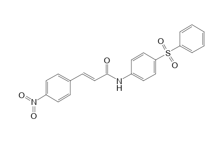N-[4'-(Phenylsulphonyl)phenyl]-4-nitro-cinnamamide