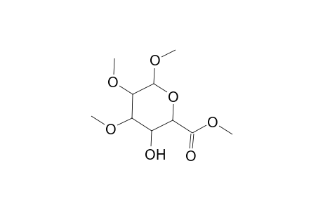 .alpha.-D-Glucopyranosiduronic acid, methyl 2,3-di-O-methyl-, methyl ester