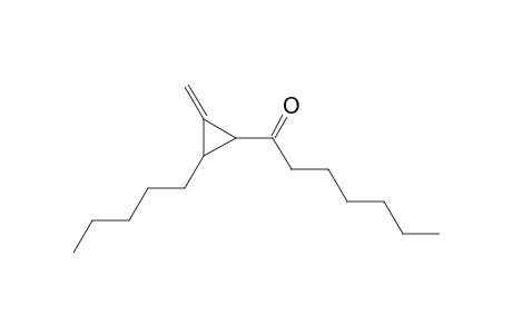 Cyclopropane, 1-heptanoyl-3-methylene-2-pentyl-