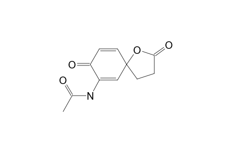 N-(2,8-DIOXO-1-OXASPIRO-[4.5]-DECA-6,9-DIEN-7-YL)-ACETAMIDE