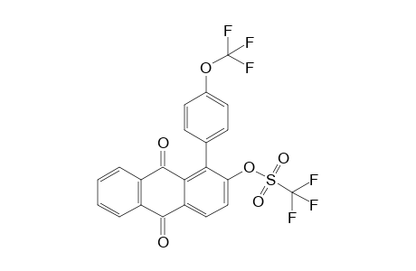 1-(4-Trifluoromethoxyphenyl)-2-[(trifluoromethyl)sulfonyloxy]-anthraquinone