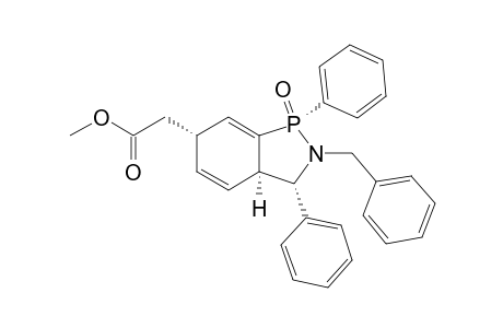 (1RS,3SR,3ARS,6SR)-2,3,3A,6-TETRAHYDRO-2-BENZYL-6-(METHOXYCARBONYLMETHYL)-1,3-DIPHENYLBENZO-[C]-[1,2]-AZAPHOSPHOLE-1-OXIDE