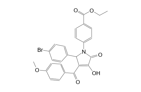 benzoic acid, 4-[2-(4-bromophenyl)-2,5-dihydro-4-hydroxy-3-(4-methoxybenzoyl)-5-oxo-1H-pyrrol-1-yl]-, ethyl ester