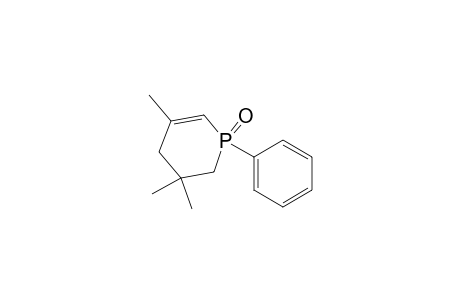Phosphorin, 1,2,3,4-tetrahydro-3,3,5-trimethyl-1-phenyl-, 1-oxide
