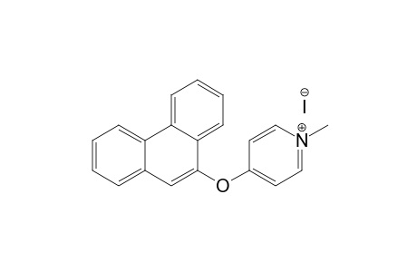 1-Methyl-4-(9-phenanthroxy)pyridinium iodide