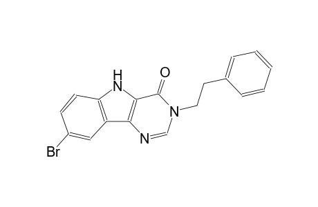 8-bromo-3-(2-phenylethyl)-3,5-dihydro-4H-pyrimido[5,4-b]indol-4-one