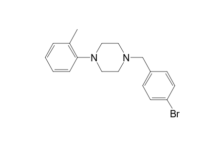 1-(4-Bromobenzyl)-4-(2-methylphenyl)piperazine