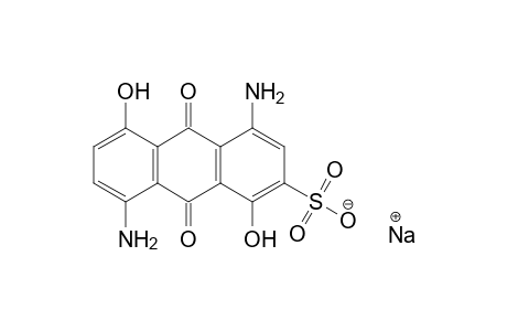 2-Anthracenesulfonic acid, 4,8-diamino-9,10-dihydro-1,5-dihydroxy-9,10-dioxo-, monosodium salt