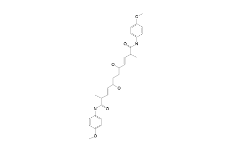 N-(4-METHOXYPHENYL)-2-METHYL-5-HYDROXY-3-HEXENAMIDE