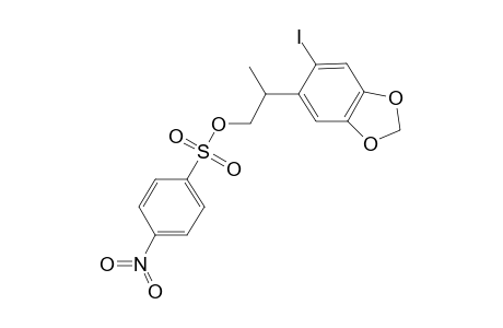 2-[6'-Iodobenzo[1,3]dioxol-5'-yl)propyl 4-nitrobenzenesulfonate