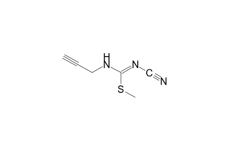 1-cyano-2-methyl-3-(2-propynyl)-2-thiopseudourea