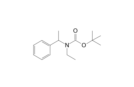 N-(t-Butoxycarbonyl)-N-ethyl(.alpha.-methylbenzyl)amine