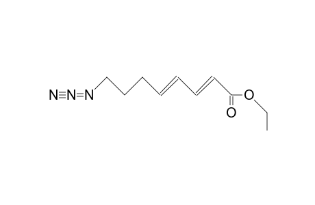 (2E,4E)-8-azidoocta-2,4-dienoic acid ethyl ester