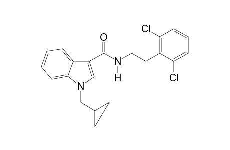 N-[2-(2,6-Dichlorophenyl)ethyl]-1-cyclopropylmethyl-1H-indole-3-carboxamide