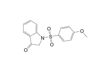 1-[(4-Methoxyphenyl)sulfonyl]-1,2-dihydro-3H-indol-3-one