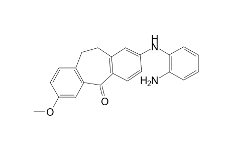 2-(2-Aminoanilino)-7-methoxydibenzosuberone