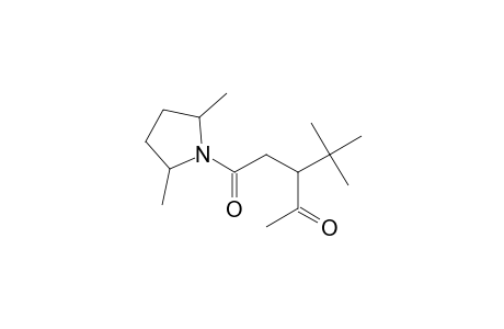 1-[(3E)-1,4-dioxo-3-(t-butyl)pentyl]-2,5-dimethylpyrrolidine