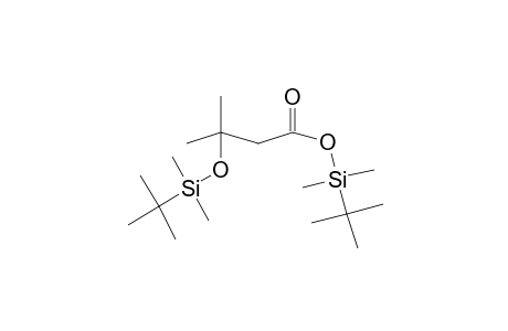 3-Hydroxyisovaleric acid, 2tbdms derivative