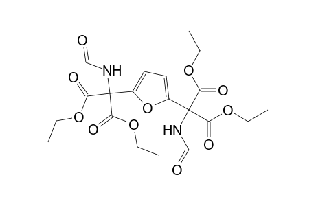 2,5-bis[1'-(Formylamino-1',1'-bis(ethoxycarbonyl)methyl]furan