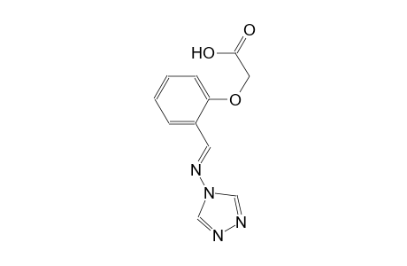 {2-[(E)-(4H-1,2,4-triazol-4-ylimino)methyl]phenoxy}acetic acid