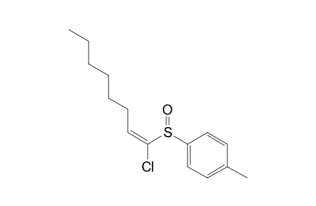 (E)-1-Chloro-1-(p-tolylsulfinyl)-1-octene