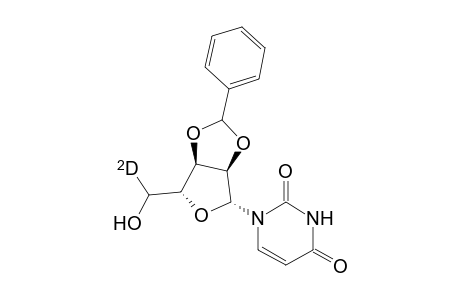 2',3'-O-benzylideneuridine-5'-D