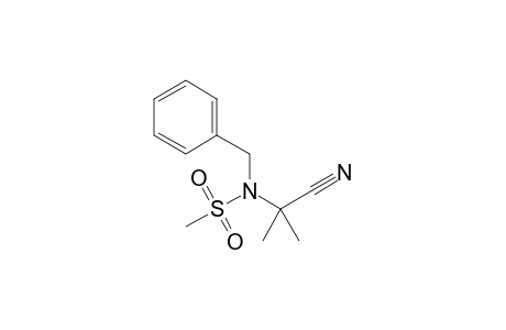 N-(2-cyanopropan-2-yl)-N-(phenylmethyl)methanesulfonamide
