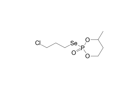 2-OXO-2-(3-CHLOROPROPYLSELENO)-4-METHYL-1,3,2-DIOXAPHOSPHORINANE