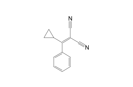 2-[Cyclopropyl(phenyl)methylene]propanedinitrile