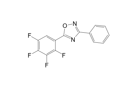 3-Phenyl-5-(2,3,4,5-tetrafluorophenyl)-1,2,4-oxadiazole