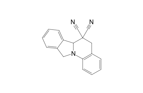 5,6,6A,11-TETRAHYDRO-ISOINDOLO-[2.1-A]-QUINOLINE-6,6-DICARBONITRILE
