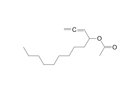 Trideca-1,2-dien-4-yl acetate