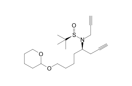 (4R)-N-(tert-Butanesulfinyl)-N-(2-propyl)-8-[(tetrahydro-2Hpyran-2-yl)oxy]oct-1-yn-4-amine
