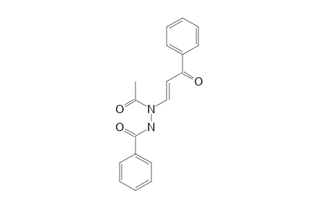2-(1-ACETYL-2-BENZOYLHYDRAZINO)-VINYLPHENYLKETONE